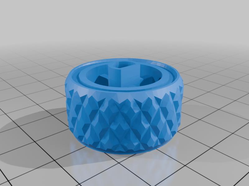 Larger Knurled Knob for JDS Labs Atom amp