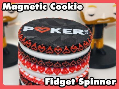 Magnetic Cookie Fidget Spinner - Poker.org