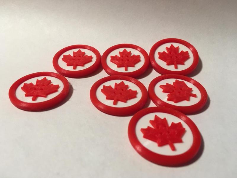 Canada Button