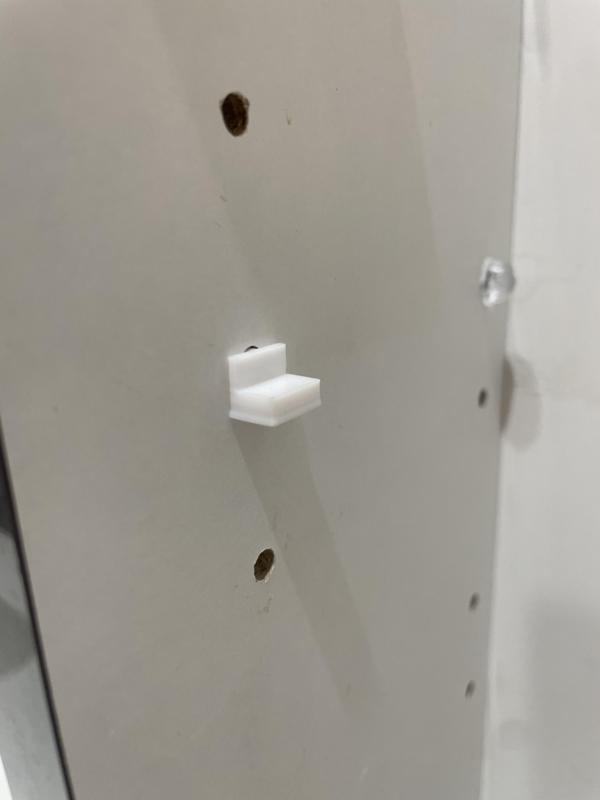 Ikea support for closet