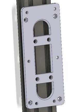 FYSETC F6 2040 Extrusion Mount