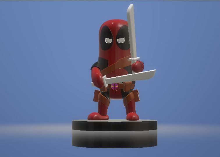 DEADPOOL TOY 3D PRINTABLE MODEL
