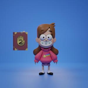 Mabel Pines 2.75" action figure gravity falls