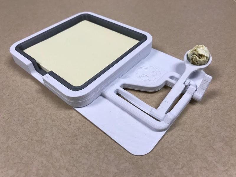 Post It Note Catapult and Holder