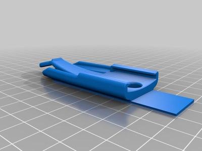 Garmin Inreach Back Clip - Flat for Velcro