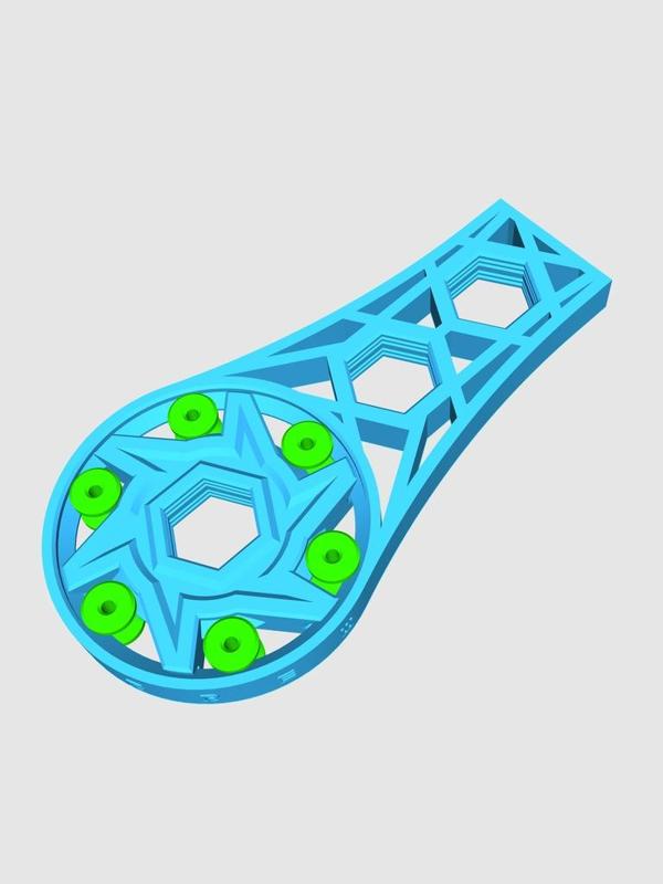 Expirimental Reversible Ratchet Wrench Design Test
