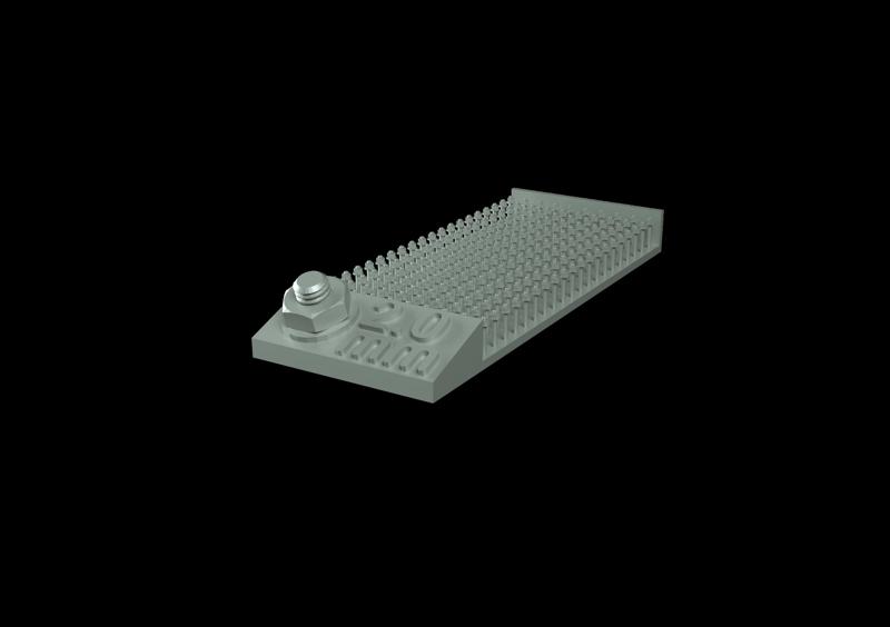 2.0mm groove on a washer