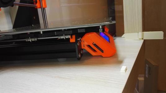 Prusa i3 MK3 LCD Support with shorter braces for Ikea Lack enclosure