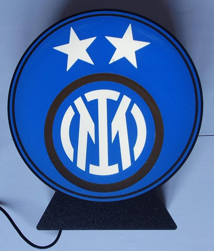 F C Internazionale Milano LED Lamp Lightbox