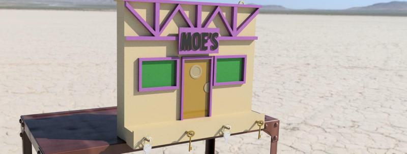 Moe's Tabern Keyholder