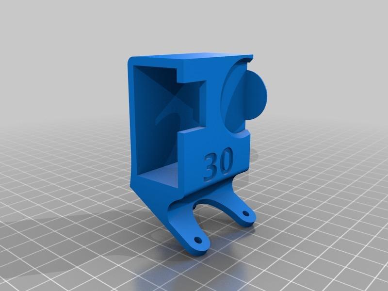 GoPro Hero4 Twist-lock mount for Emodia quad frame