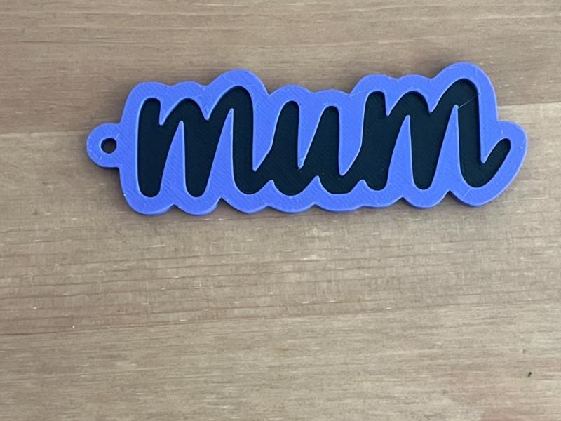 mum keyring