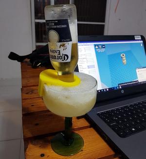 Corona Bottle Clip Beer