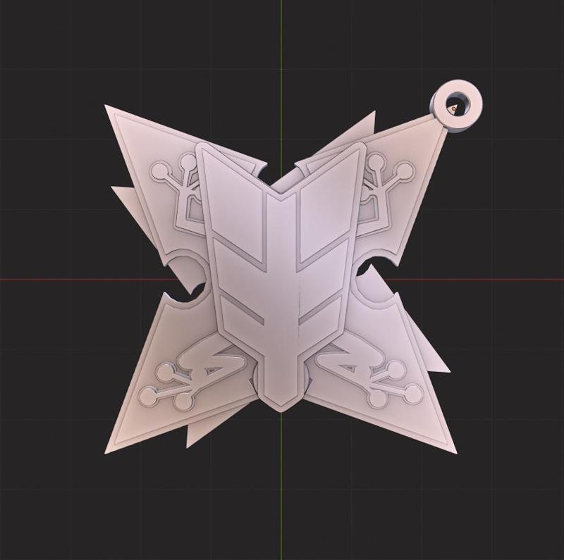 Hanzō National Academy Keychain