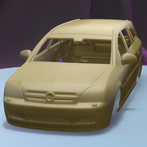 OPEL VECTRA CARAVAN 2002 (1/24) printable car body