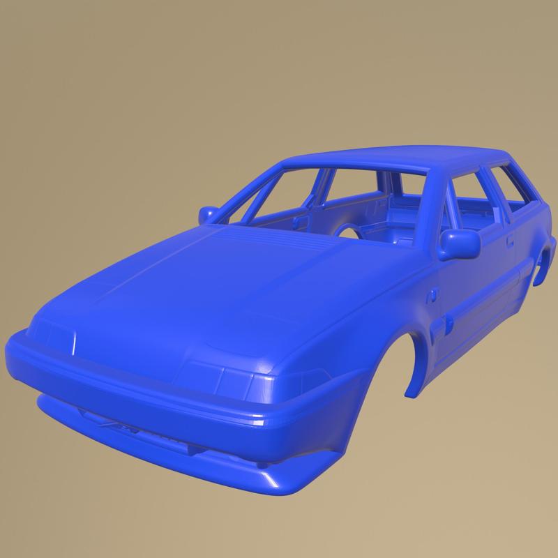 Volvo 480 1987 PRINTABLE CAR BODY