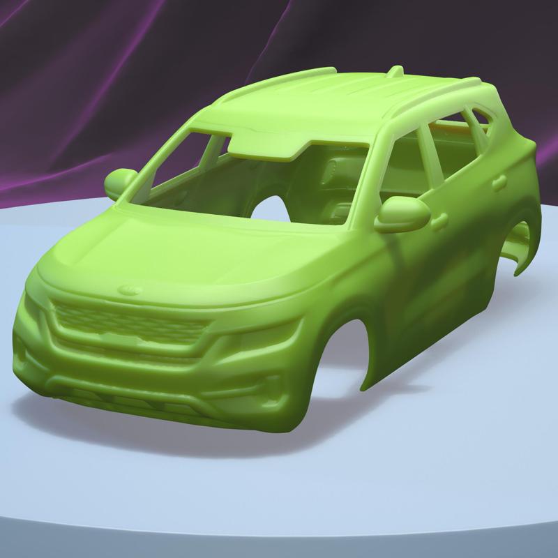 KIA SELTOS 2021 (1/24) Printable Car Body