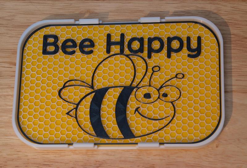 Bee Happy sign