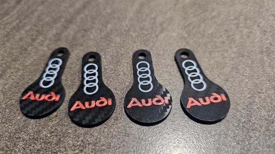 Einkaufmarke Chip Coin Einkaufswagen Audi
