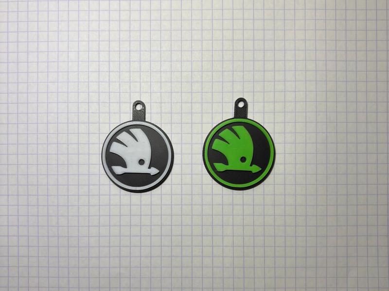 Skoda keychain