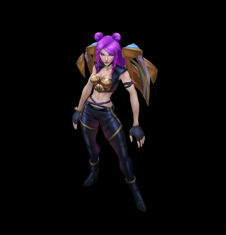 K/DA Kai'Sa League of Legends 3D print model
