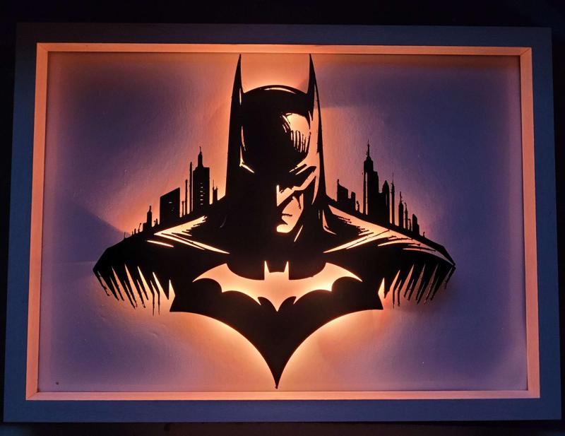 Batman light frame