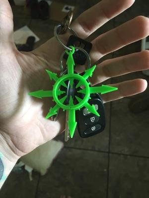 40K Chaos Key Chain