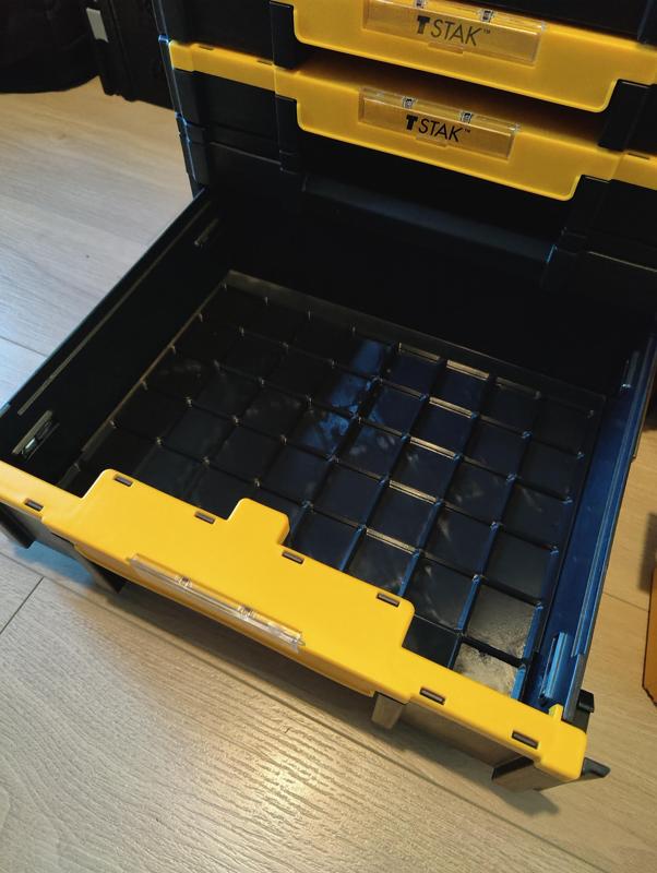 DeWalt TStak - Deep Drawer Gridfinity Insert