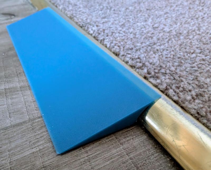 Wheelchair / Walker ramps for carpet doorway threshold (parameterised)