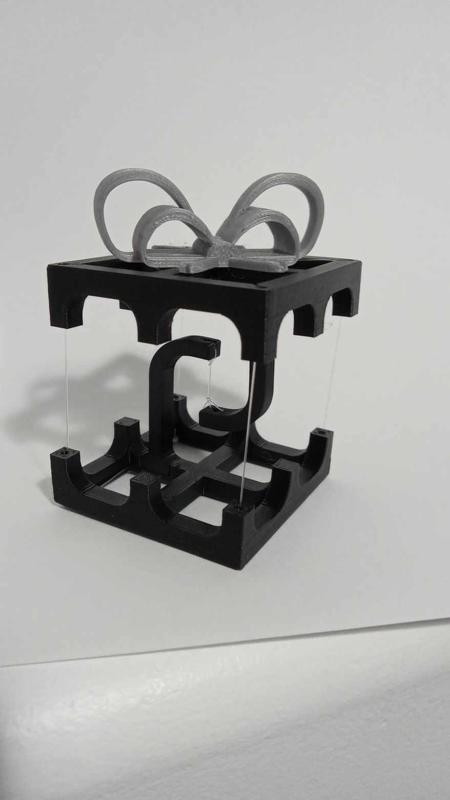 Tensegrity "Floating" Present Box