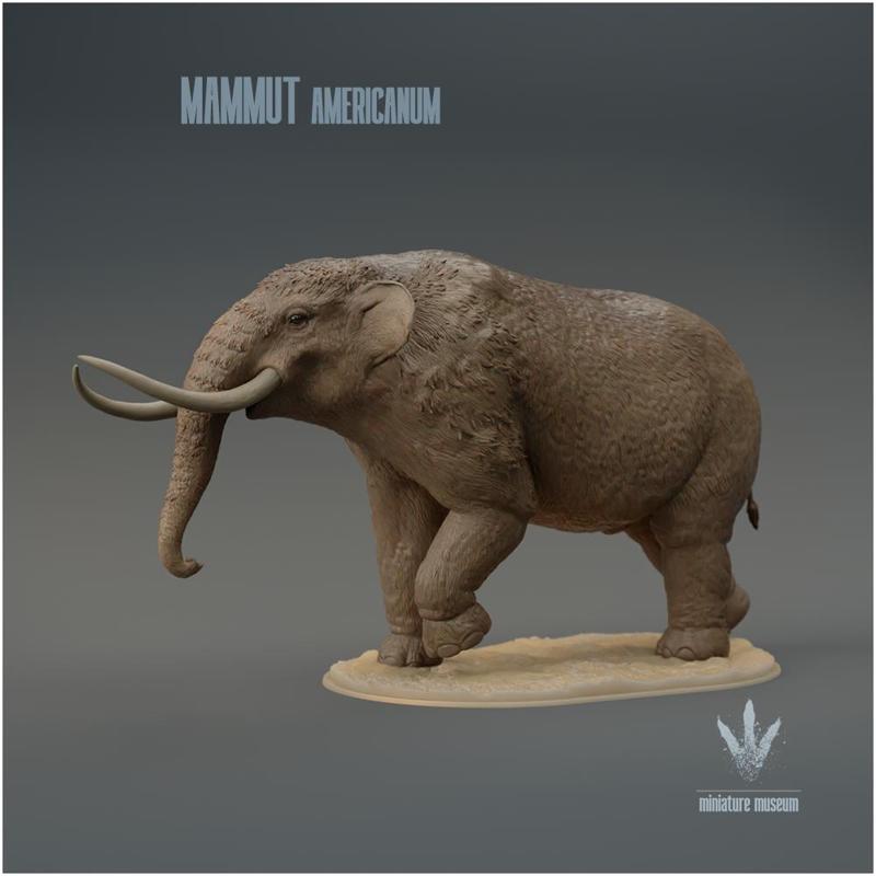 Mammut americanum : Walking