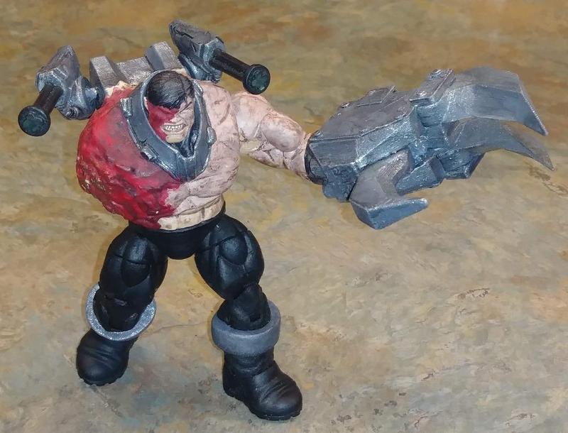 Articulated Mecha-hands based on Warhammer's Krieger Thrax
