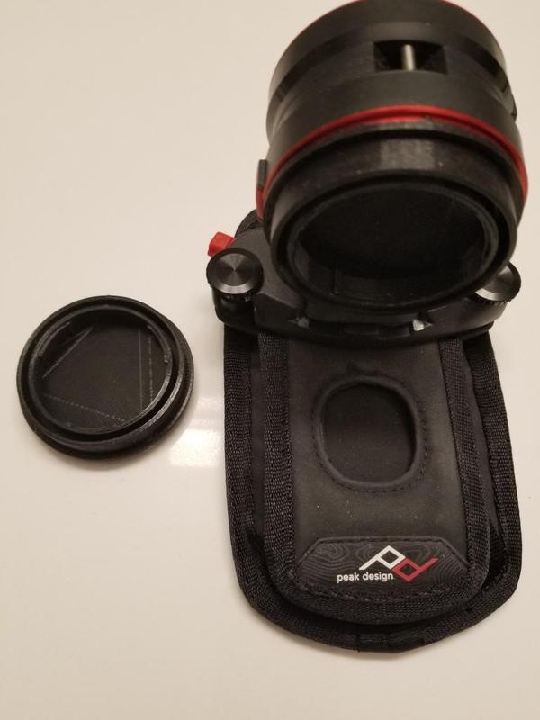 Peak Design F mount to Fuji X mount adapter