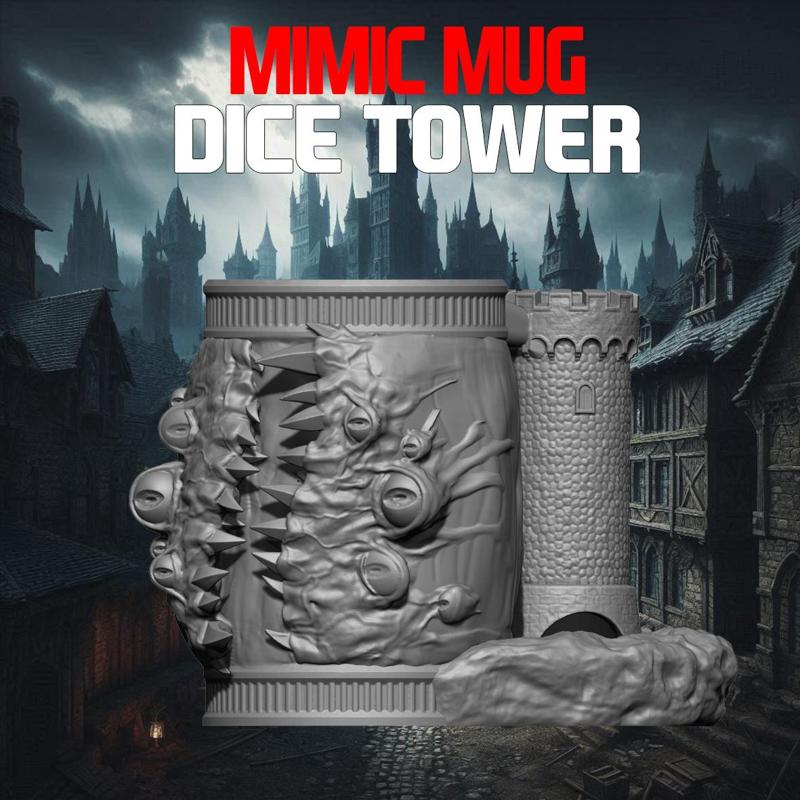 MIMIC MUG DICE TOWER