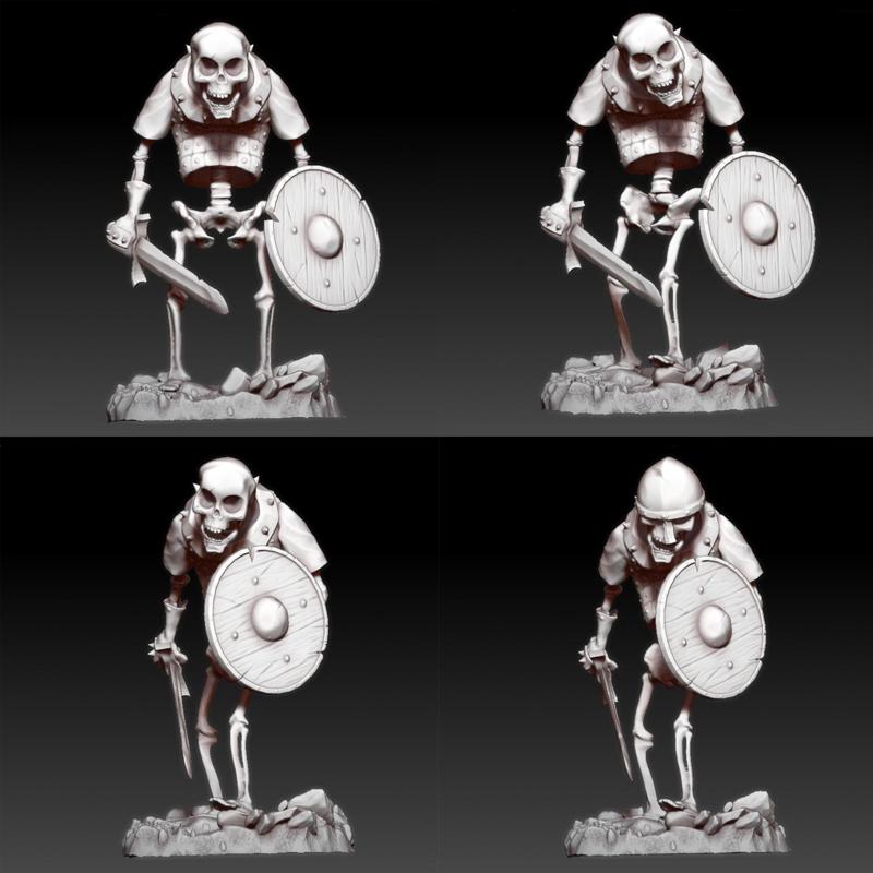 skeleton warrior