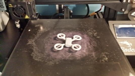 futuristic cargo drone