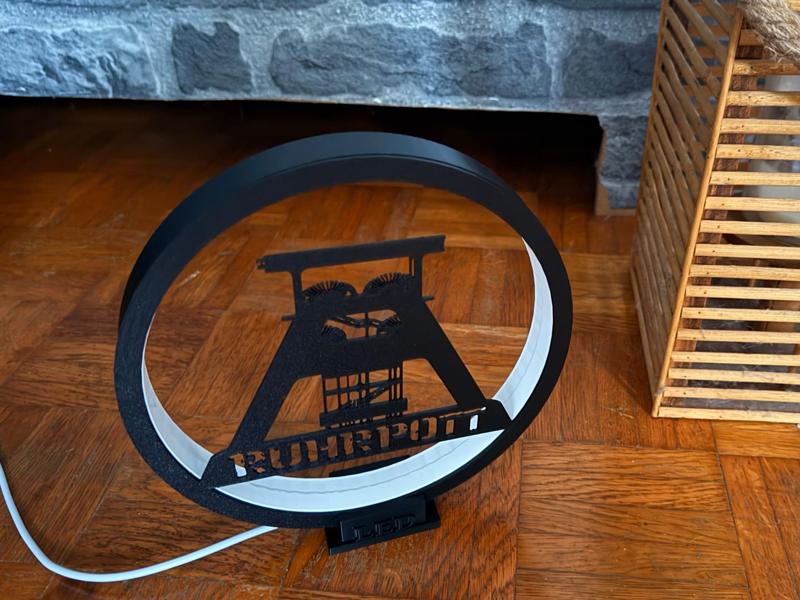 LED Lamp Frame Ruhrpott Tower