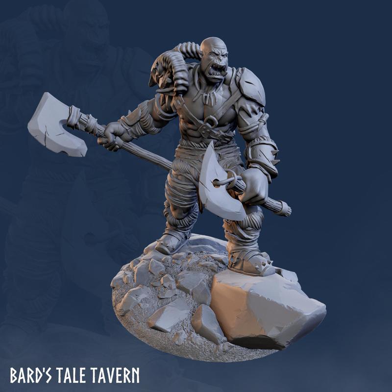 Orc Barbarian - Orc Warrior, Orc Fighter, Orc berserker, Orc Character, Male Orc, Orcs, Orc Mercenary, Orc Grunt, Orcish, Orc Solider, Orc Warrior, Warrior, Fighter, Warrior Orc, Orc Barbarian, Warrior, Barbarian, Warrior, Fighter Hero,  Barbarian Hero