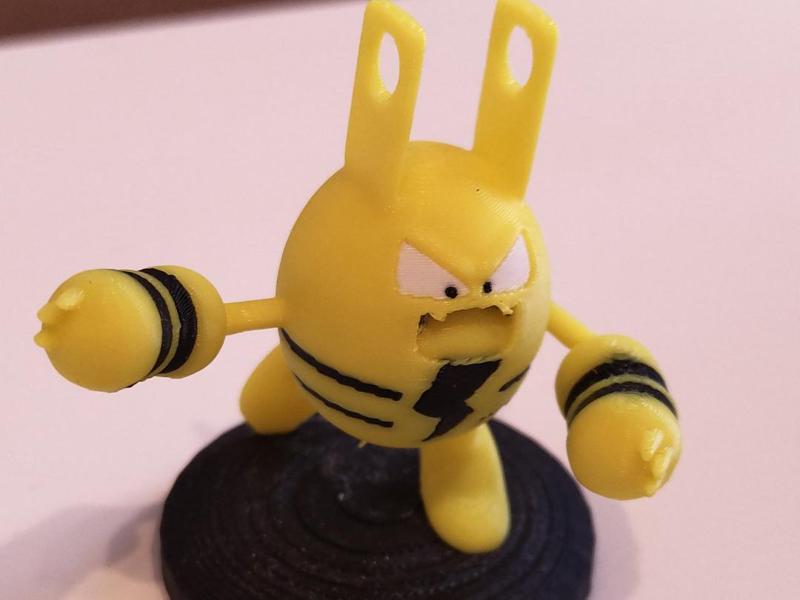 Elekid Pokemon Multicolor