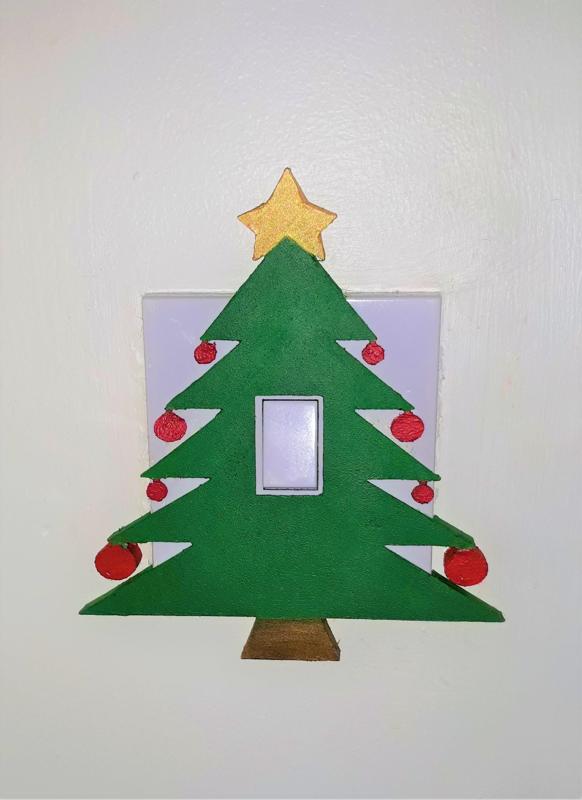 Christmas tree light switch