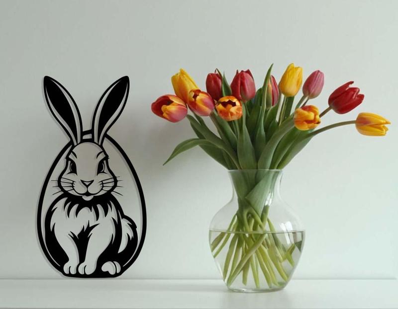 Easter Bunny 2D Art