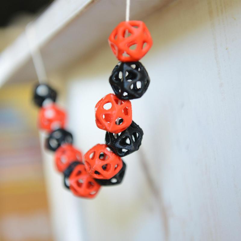 Icosahedron Beads