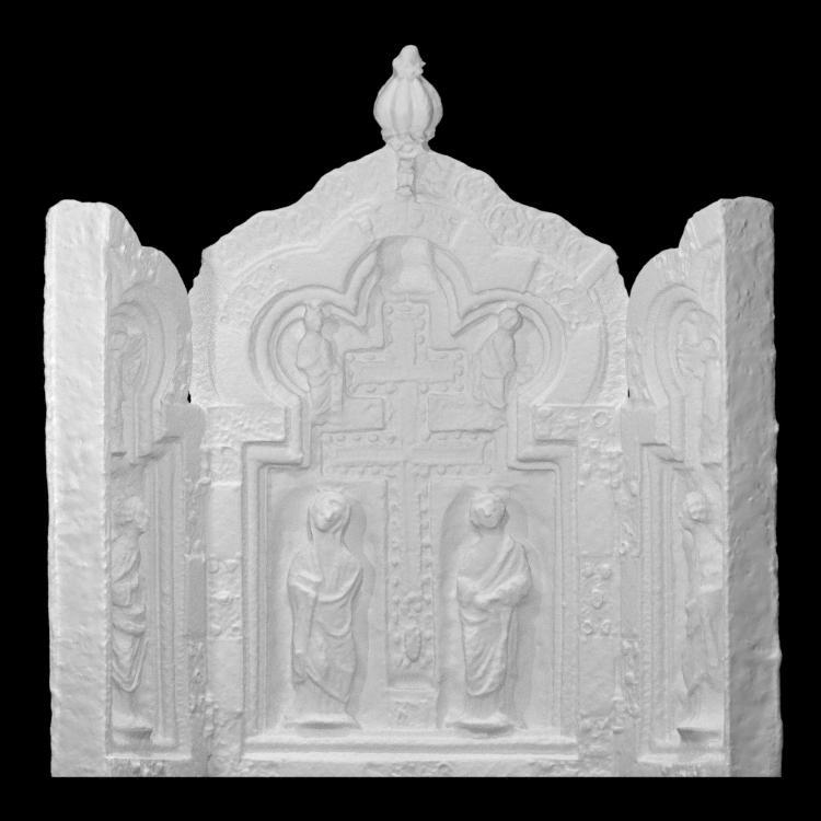 Reliquary triptych of the Holy Cross