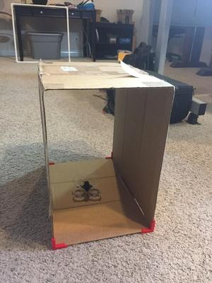 Tiny Whoop Brushed Whoop Cardboard Box Gate Snap Bracket thing