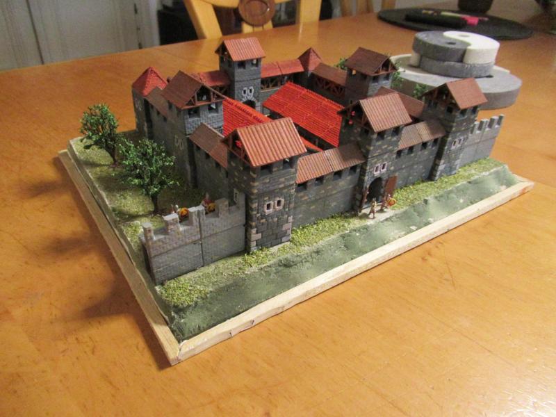 Roman-Style Wall and Gate