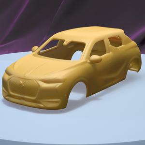 CITROEN DS3 CROSSBACK 2018 (1/24) printable car body