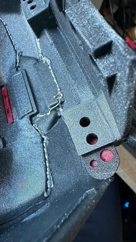 Rear LED lights for 1/10 Mustang Dark Horse RC Car