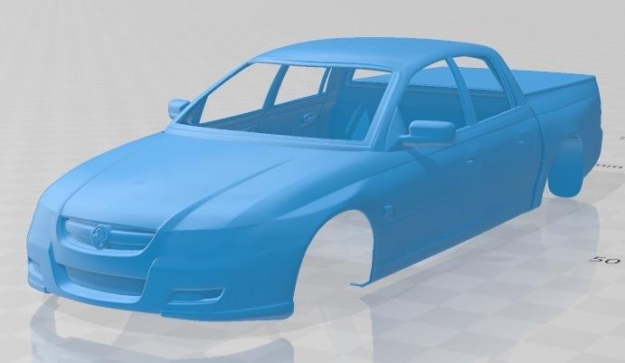 Holden Crewman 2005 Printable Body Car
