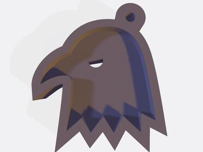Keychain eagle