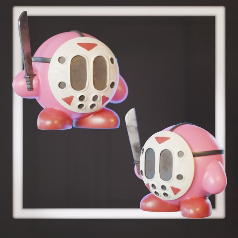 Kirby / Jason Voorhees / Hallowen
